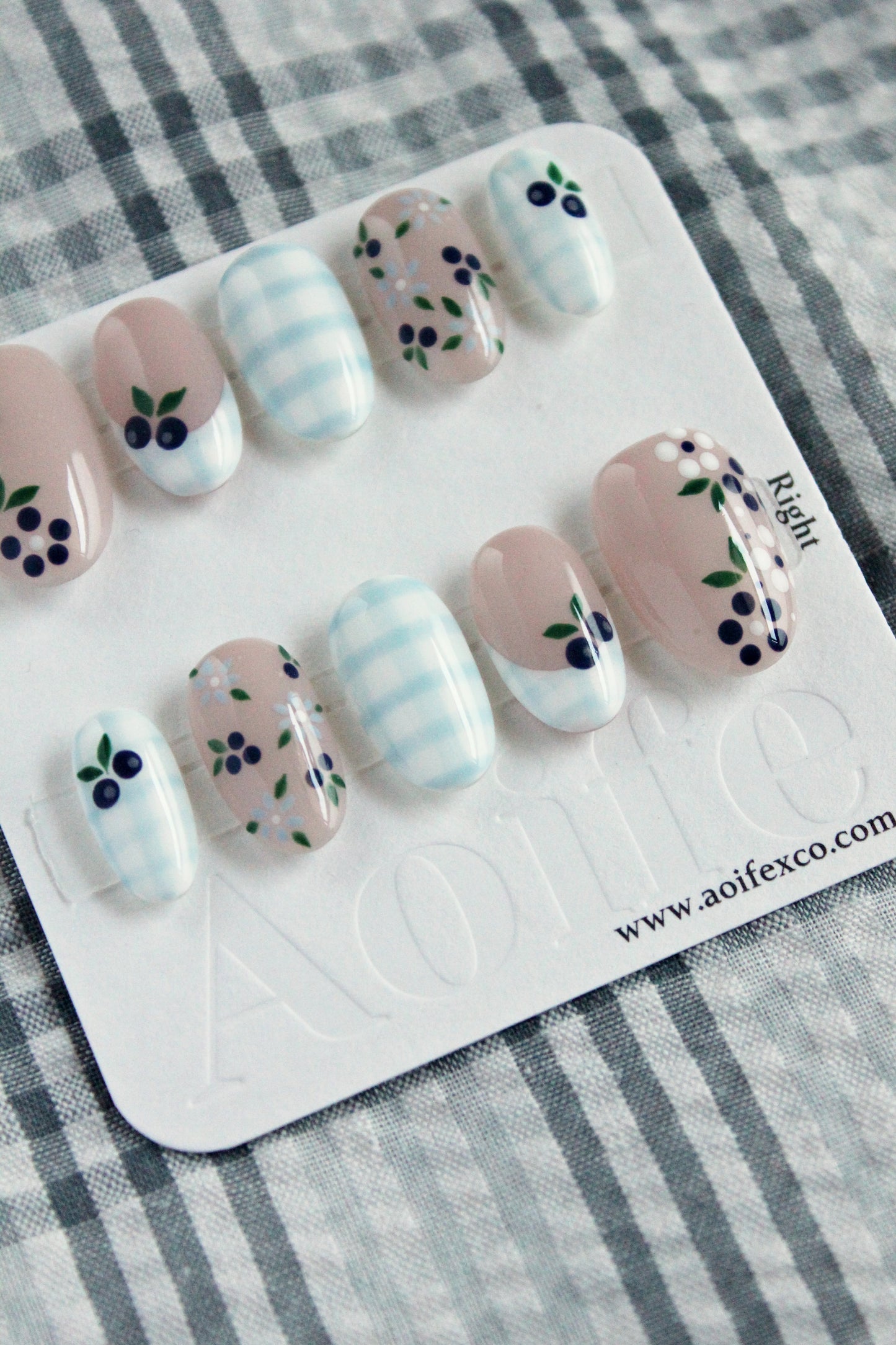 Berry Gingham